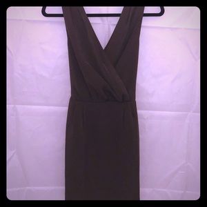 BCBG generation dark olive dress with pockets